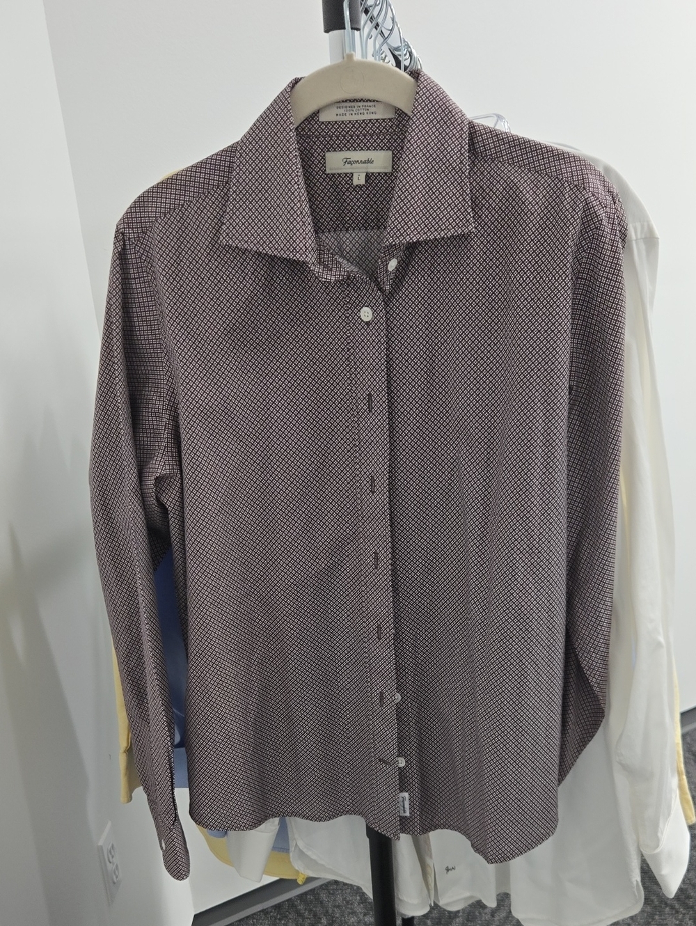 FACONNABLE button down Size Large